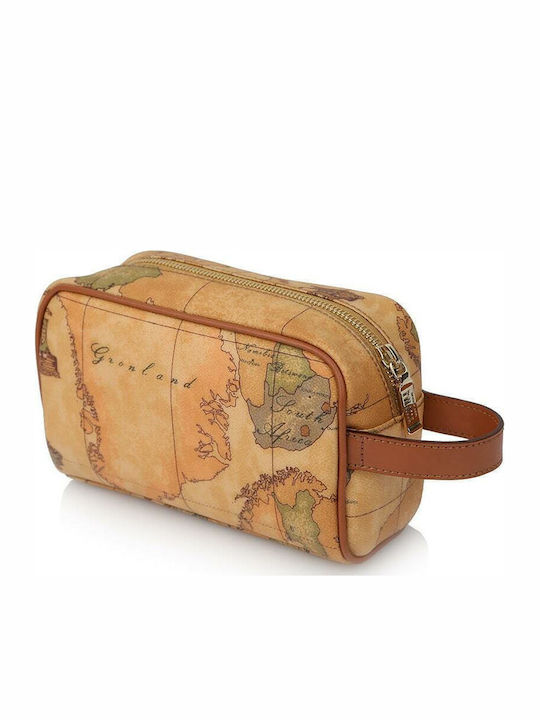 Damen Necessaire in Tabac Braun Farbe