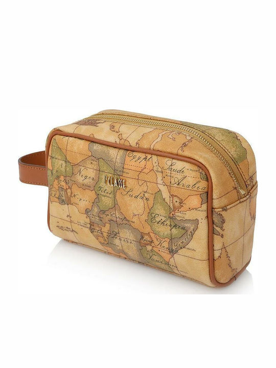 Damen Necessaire in Tabac Braun Farbe