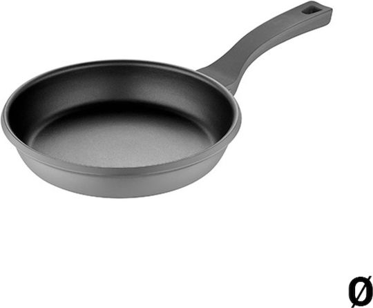 Bergner Tigaie Sauté Retro Din Aluminiu Turnat Cu Capac Cu Acoperire Antiaderentă 28cm