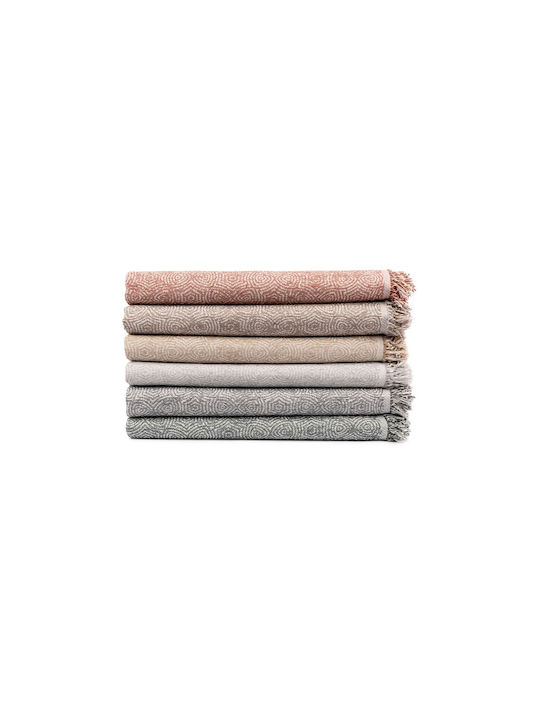 Mc Decor Peal Ριχτάρι Διθέσιου Καναπέ Chenille 180x250εκ. Mink