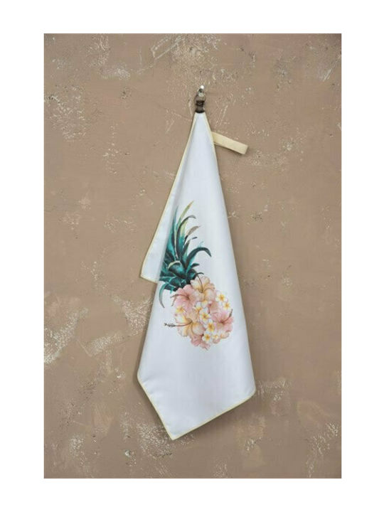 Nima Pinja Towel in White Color 40x60cm 26458 1pcs