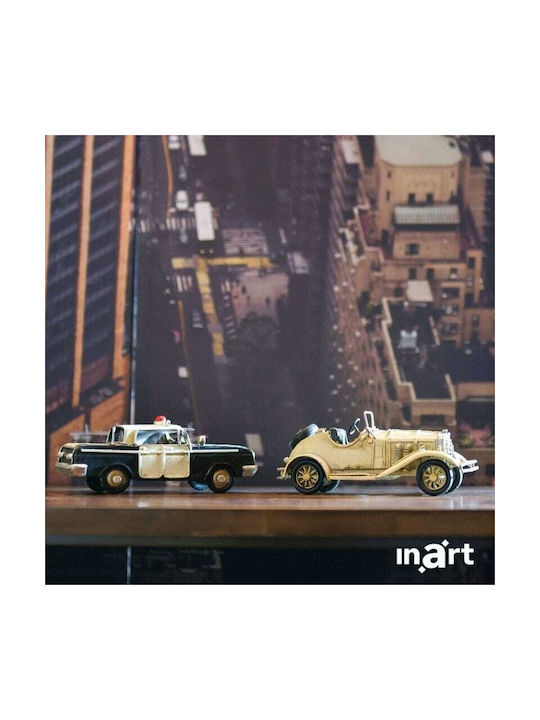 Inart Vintage Metallic Miniature Car 16x6.5x6.5cm