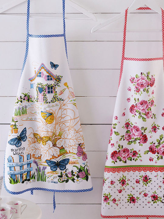Rythmos Sevilya Waterproof Apron Pink 70x50cm