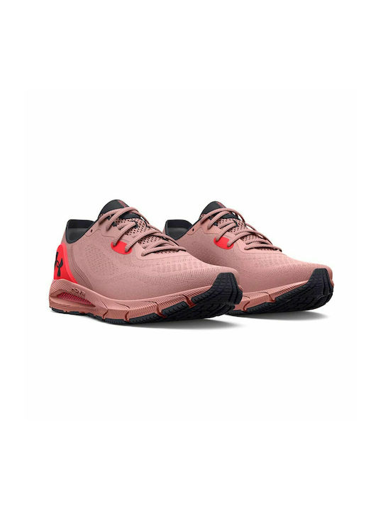 Under Armour HOVR Sonic 5 Γυναικεία Running Ροζ