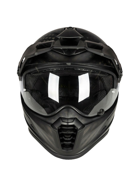Klim Krios Pro Matt Black Κράνος Μηχανής On-Off DOT / ECE 22.05 με Pinlock