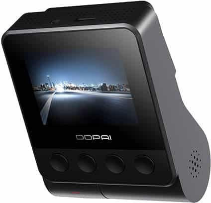 DDPAI Σετ Κάμερα DVR Αυτοκινήτου 1944P με Οθόνη 2" Wi-Fi, GPS & Κάμερα Οπισθοπορείας
