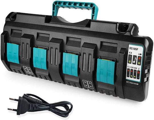 Makita Ladegerät für Werkzeugbatterien 14.4V Lithium DC18SF
