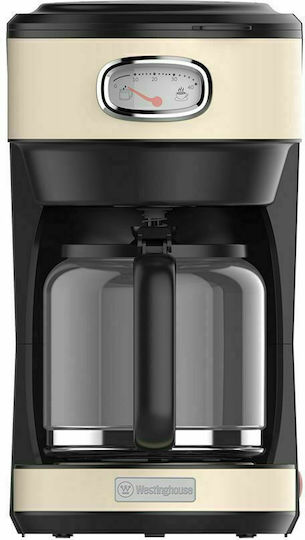 Westinghouse Retro Series Filter Coffee Machine 1000W Gold