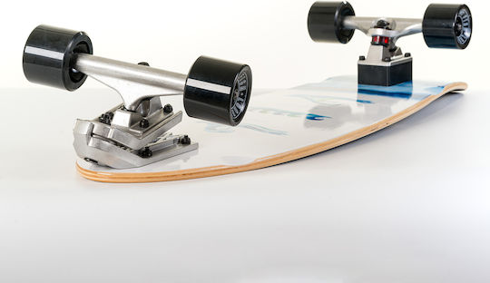 Fish Skateboards Waves 9" Complete Surfskate Πολύχρωμο