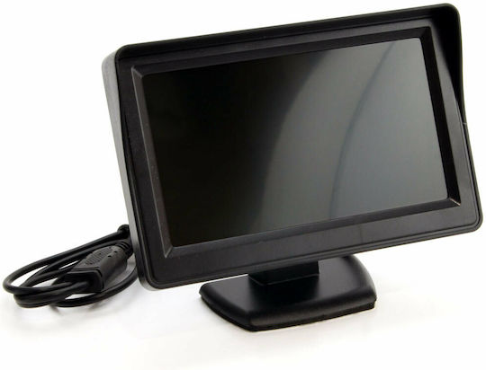 AMiO Car Parking System HD-315 with Camera / Screen and 4 Sensors 22mm in Silver Color