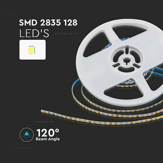 V-TAC Ταινία LED 24V Φυσικό Λευκό Φως 5m Τύπου SMD2835