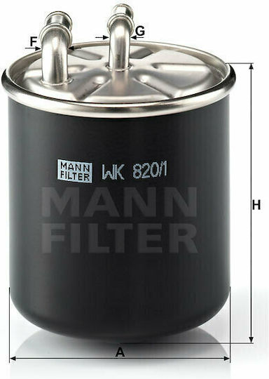 Mann Filter Filtru de Combustibil Auto BMW F10 WK820/1