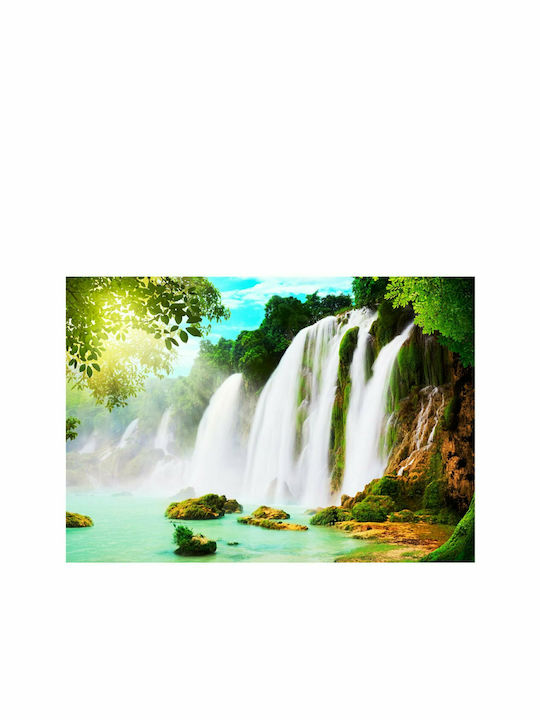 Fototapet de Perete 400x280cm The beauty of nature: Waterfall Tesatura