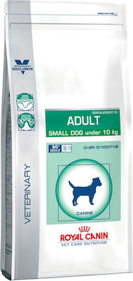 Royal Canin Veterinary Adult Small Dog 2kg Hrană Uscată pentru Câini Adulți de Rase Mici cu Orez brun și Pui