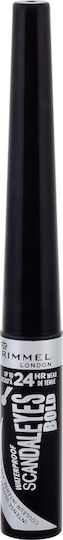 Rimmel Scandaleyes Bold Водоустойчива Течна Очна Линия 2.5мл