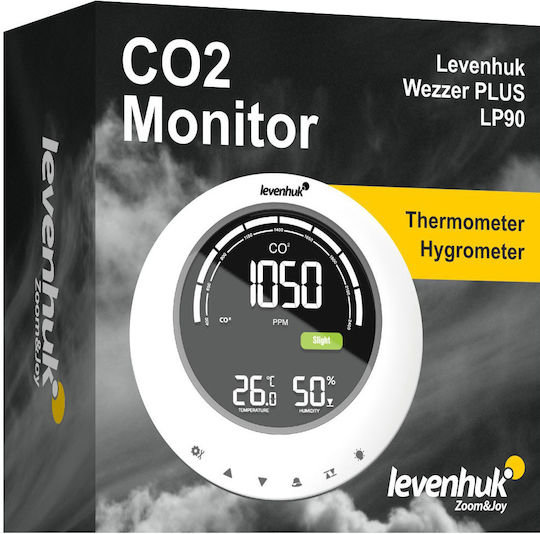 Levenhuk Μετεωρολογικός Σταθμός Plus LP90 Co2