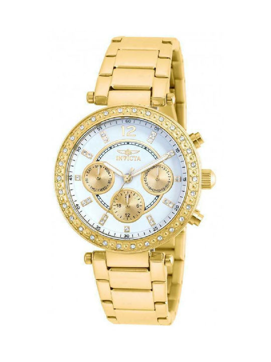 Invicta Angel Часовник с Механизъм с Батерия