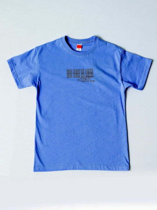 Παιδικό T-shirt Γαλάζιο