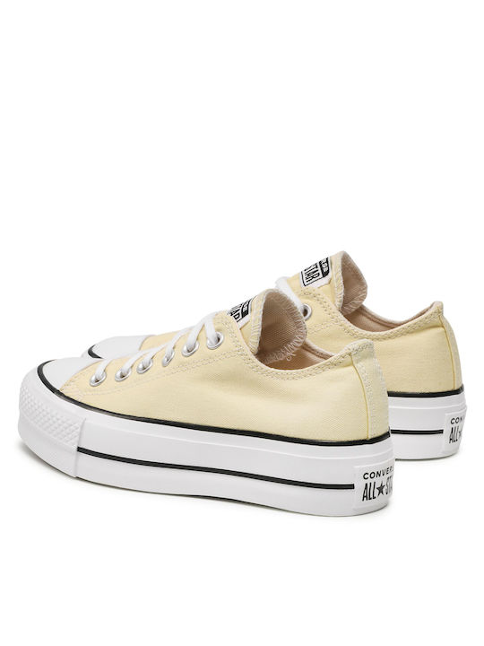 Chuck Taylor All Star Lift Flatforms Sneakers Yellow