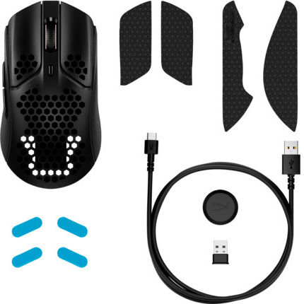 HyperX Pulsefire Haste Ασύρματο RGB Gaming Ποντίκι 16000 DPI Μαύρο