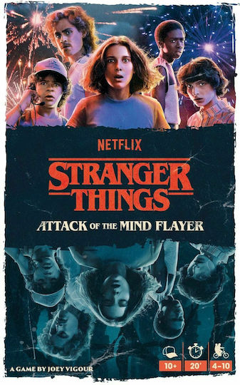 Board Game Stranger Things Attack Mind Flayer for 4-10 Players 10+ Years Old Kaissa