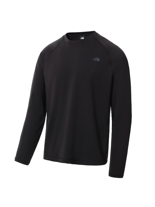 The North Face Class V UPF 40+ Ανδρική Μακρυμάνικη Αντηλιακή Μπλούζα Μαύρη