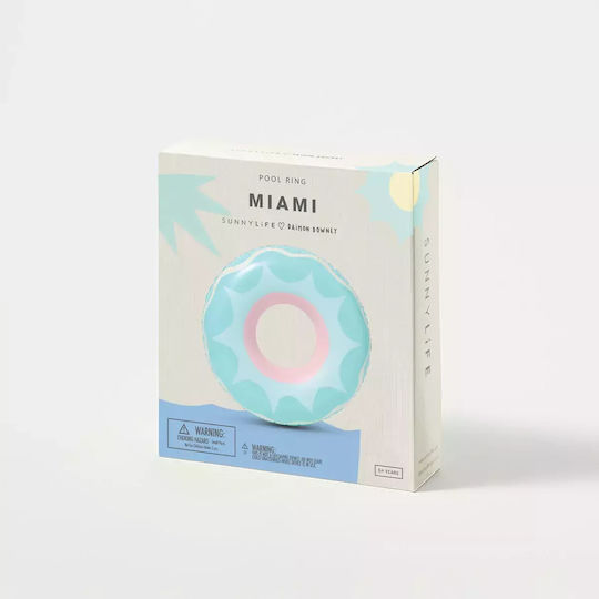 Sunnylife Miami Umflabil pentru piscină Turcoaz