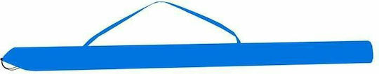 Malatec Faltbar Strandsonnenschirm Durchmesser 2m mit UV Schutz Blue Diameter
