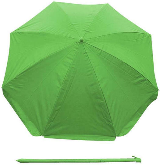 TnS Umbrelă Plajă Diametru 2m Verde