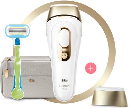 Braun Epiliergerät IPL für das Bikini / Körper / Gesicht PL5054
