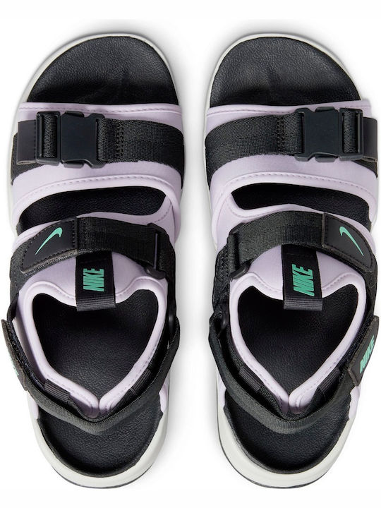 Canyon Women's Flat Sandals Sporty in Purple Color