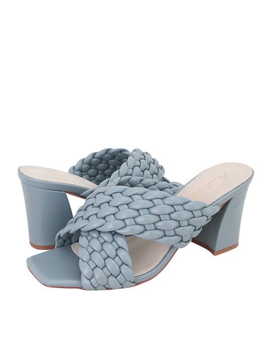 Damen Sandalen Hellblaue