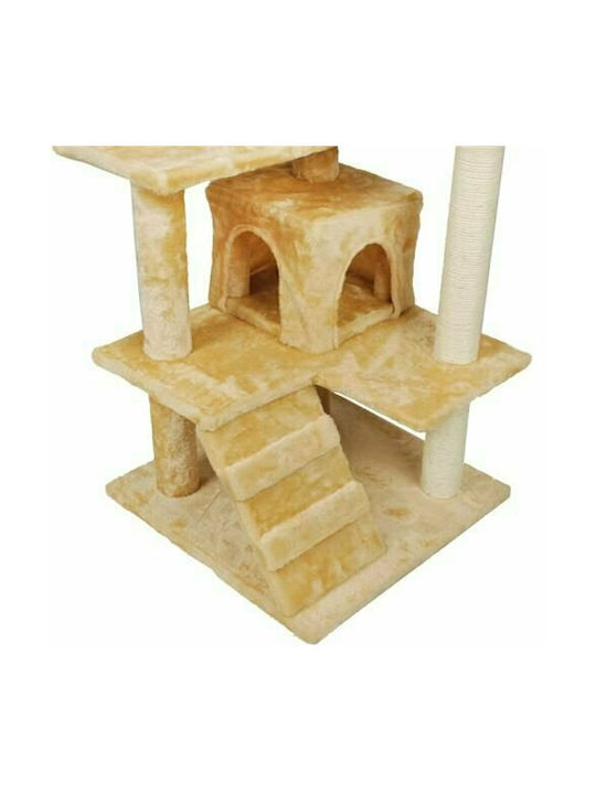 Malatec Scratching Post Cat Trees Beige 5 levels 49x49x133cm