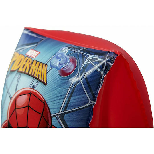 Bestway Swimming Armbands Vinyl 3-6 Years Spiderman 23x15cm Blue