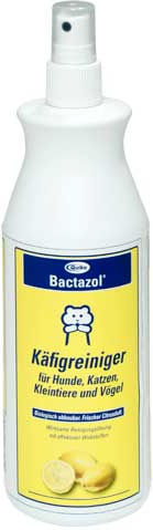 Quiko Bactazol Spray for Dog and Cat Odour and Stain Cleansing Lemon Yellow 500ml