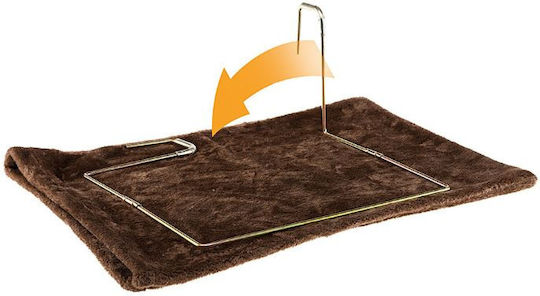 Ferplast Radiator Hängematte Katze für Heizkörper Braun 50x50x24cm