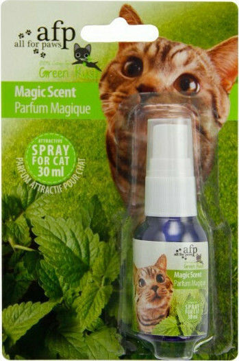 All For Paws Green Rush - Magic Scent Catnip Spray για Ενίσχυση Εγκεφαλικής Λειτουργίας 30ml