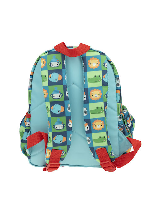 Fisher Price Mini Monkey Mini Affe Schulranzen Rucksack Kindergarten Rot mit Flaschenhalter 12Liter
