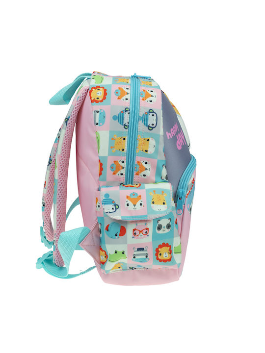 Fisher Price Giraffe School Bag Backpack Kindergarten in Pink color