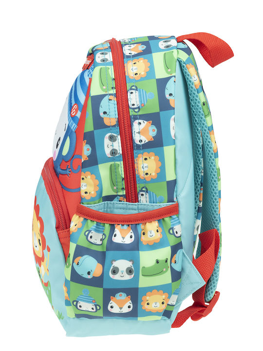 Fisher Price Mini Monkey Mini Affe Schulranzen Rucksack Kindergarten Rot mit Flaschenhalter 12Liter