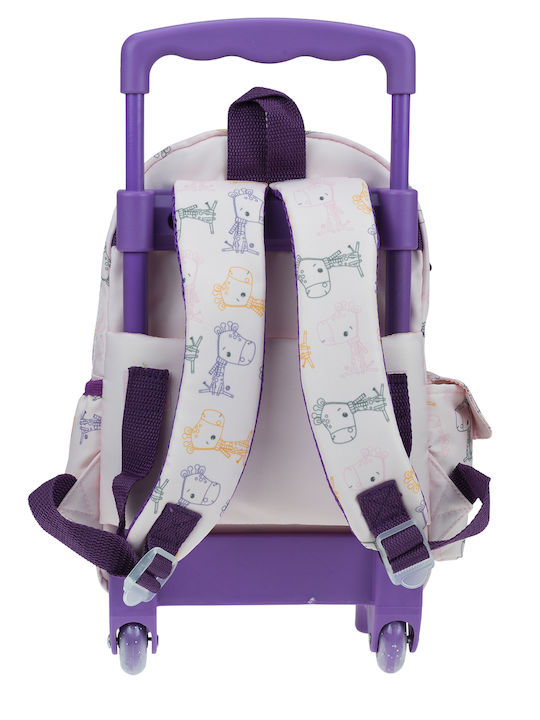 Fisher Price Mini Zebra Mini Zebra Schulranzen Trolley Kindergarten Rosa mit Flaschenhalter 12Liter