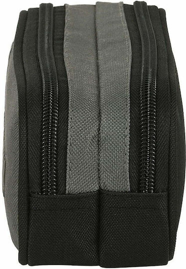 The Mandalorian Pencil Case with 2 Compartments Black
