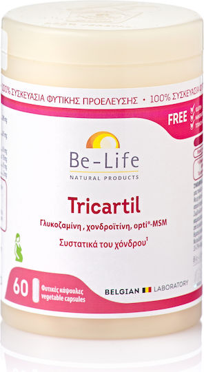 Be-Life Naturalia Tricartil Добавка за здравето на ставите и костите 60 вегетариански капсули