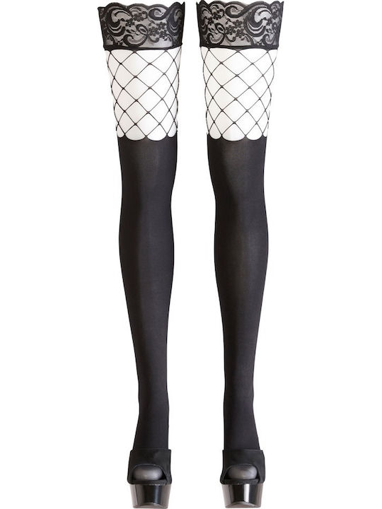 Cottelli Collection Stay-Ups Șosete Sexy Negre
