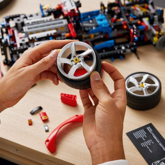 LEGO Technic Ferrari Daytona Sp3 for 18+ Years 3778 Pieces