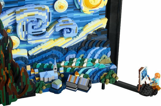 LEGO Ideas Vincent Van Gogh The Starry Night for 18+ Years 2316 Pieces