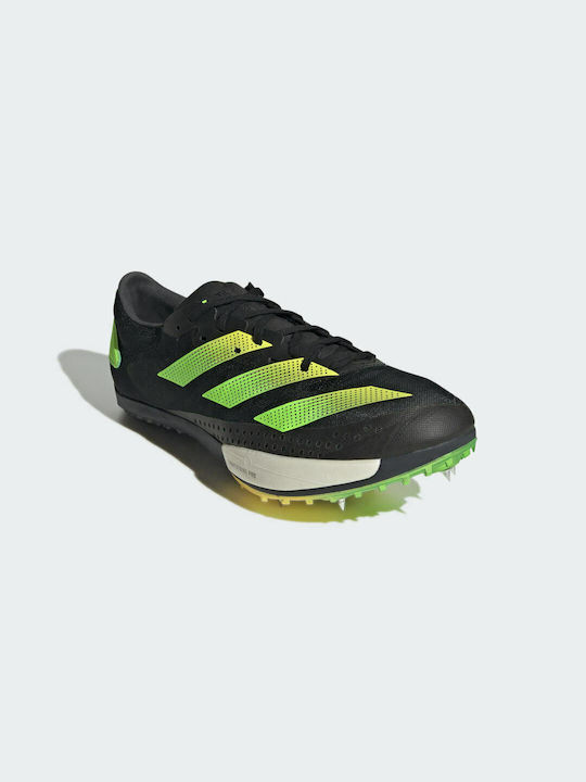 Adidas Adizero Ambition Αθλητικά Παπούτσια Spikes Core Black / Beam Yellow / Solar Green