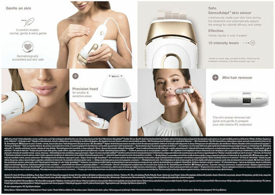 Braun Silk-Expert Pro IPL Сет за епилация Лазер за Лице, Тяло и Бикини PL5129