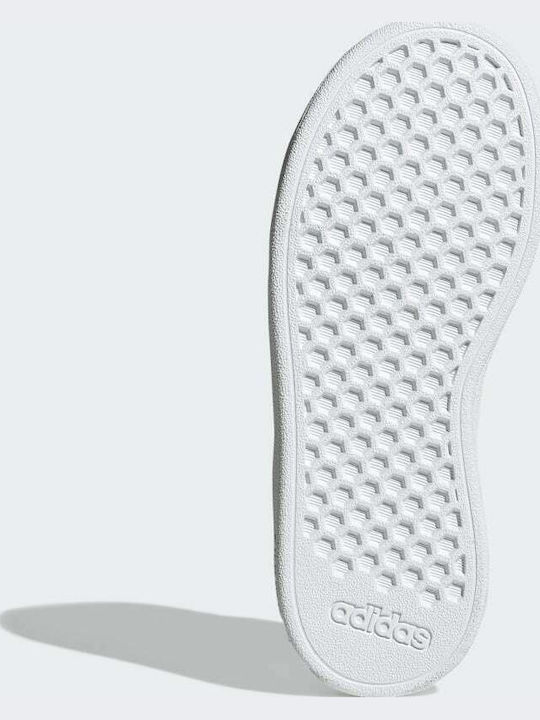 Grand Court 2.0 EL K Kids Sneakers with Hook & Loop Closure Cloud White / Iridescent
