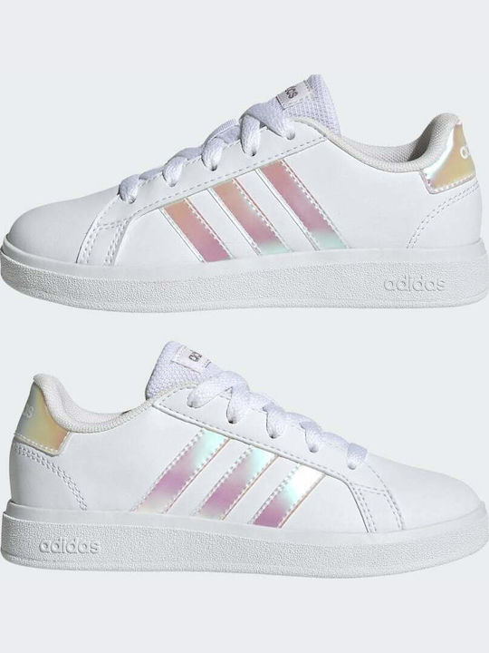 Grand Court GRAND COURT 2.0 K Kids Sneakers Cloud White / Iridescent